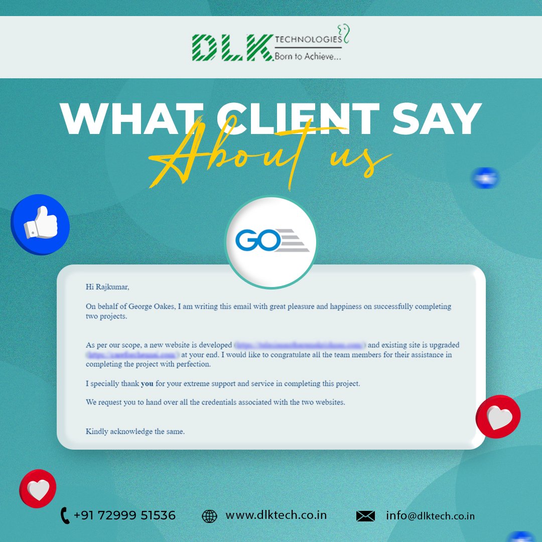 DLK Tech - testimonial